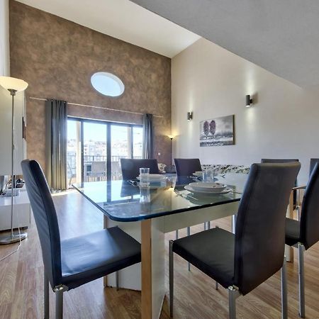 Spinola Court - Stunning Seaview Apartment & Penthouse On Spinola Bay By Shortletsmalta Saint Julian's Exterior foto