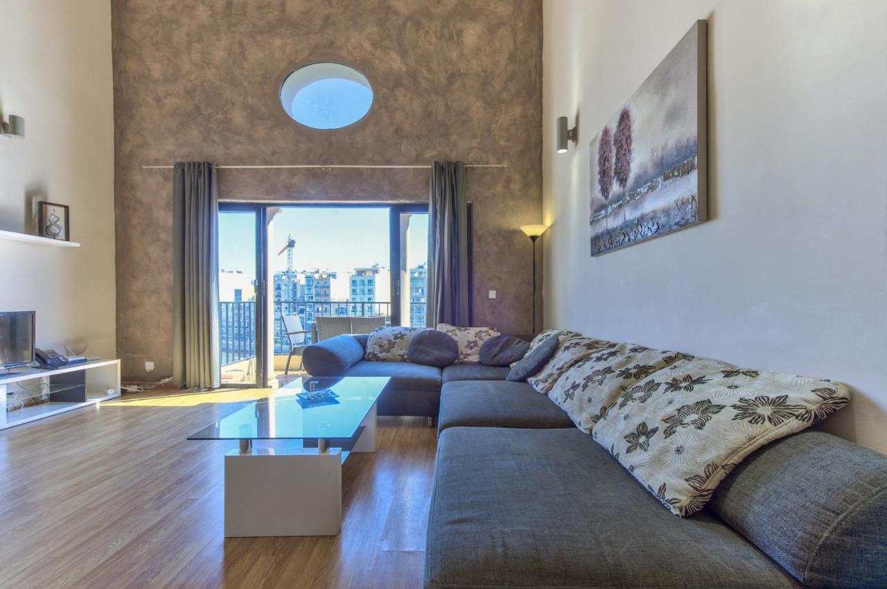 Spinola Court - Stunning Seaview Apartment & Penthouse On Spinola Bay By Shortletsmalta Saint Julian's Exterior foto