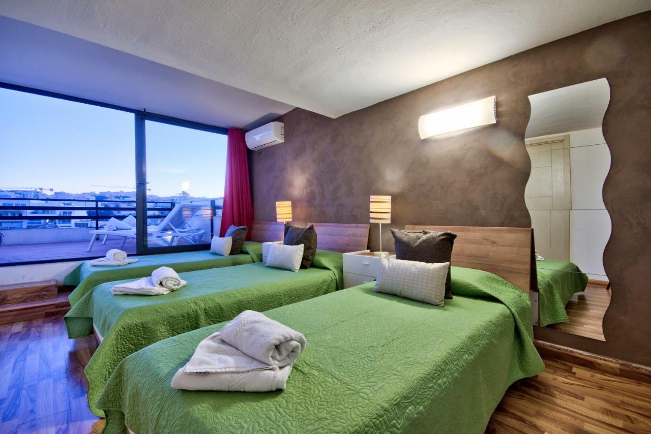 Spinola Court - Stunning Seaview Apartment & Penthouse On Spinola Bay By Shortletsmalta Saint Julian's Exterior foto